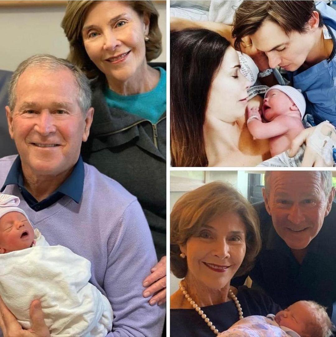 George W. Bush Welcomes New Grandson, Named in Tribute to His Great-Grandfathers…