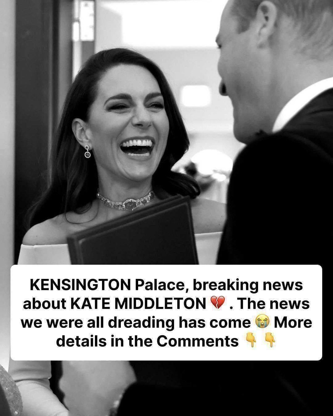 KENSINGTON Palace, Breaking news about, KATE MIDDLETON…