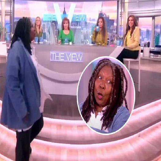 Whoopi walks off.. Whoopi walks off..