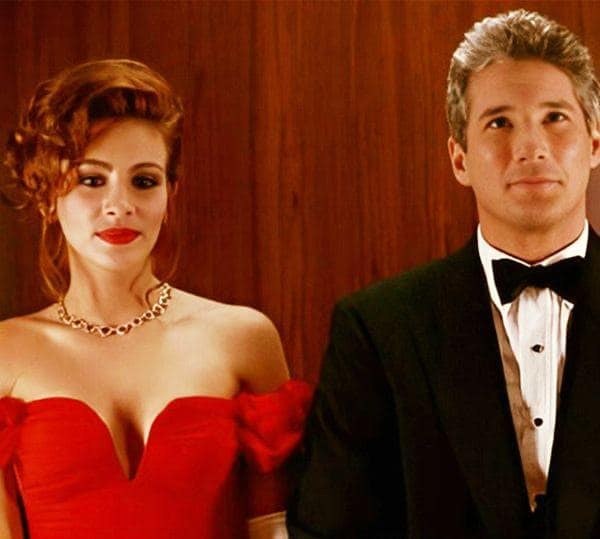 This photo from the ‘Pretty Woman’, blooper reel is not edited. Take a closer look, and you’ll understand why